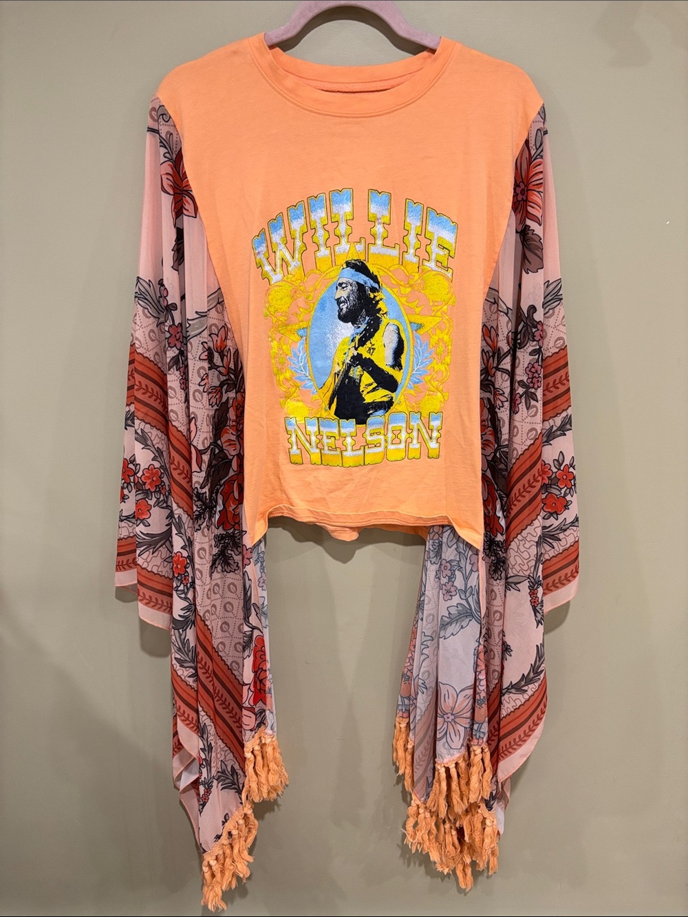 Willie Nelson custom tee